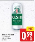 Pilsener von Holsten für 0,59 € bei E center im Angebot Pilsener von Holsten im aktuellen E center Prospekt