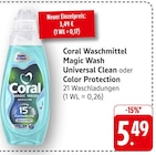 Magic Wash Universal Clean im Angebot bei EDEKA in Trier Magic Wash Universal Clean Angebote von Coral bei EDEKA Trier für 5,49 €