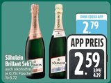 Brillant Sekt von Söhnlein im aktuellen EDEKA Prospekt für 2,59 €