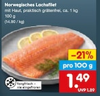 Aktuelle Lachs Angebote bei Netto Marken-Discount in Bochum Aktuelles Norwegisches Lachsfilet Angebot bei Netto Marken-Discount in Bochum ab 1,49 €