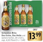 Das Echte, Das Helle bei EDEKA im Obersontheim Prospekt für 13,99 €