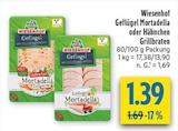 Geflügel Mortadella bei diska im Trebsen Prospekt für 1,39 €