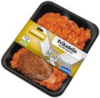 Frikadelle mit Möhrengemüse Menü im Angebot bei REWE in Kempen Frikadelle mit Möhrengemüse Menü Angebote von Strohwohl bei REWE Kempen für 5,49 €