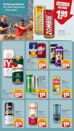 Pilsner Urquell Angebot im aktuellen REWE Prospekt auf Seite 14