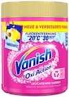 Oxi Action Pulver Angebote von Vanish bei REWE Plauen für 4,79 €