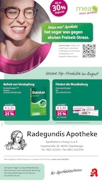 Apotheken Prospekt von mea - meine apotheke in Gessertshausen Aktueller mea - meine apotheke Apotheken Prospekt für Gessertshausen: Unsere August-Angebote mit 4} Seiten, 01.08.2025 - 31.08.2025