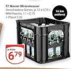 Wasser Mineralwasser im Angebot bei GLOBUS in Siegen Wasser Mineralwasser Angebote bei GLOBUS Siegen für 6,79 €