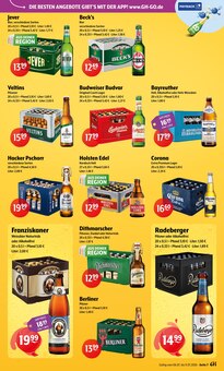 Veltins im aktuellen Getränke Hoffmann Prospekt (Buxtehude) Veltins im Getränke Hoffmann Prospekt "Aktuelle Angebote" mit 9 Seiten (Buxtehude)
