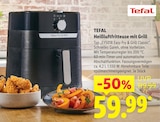 Heißluftfritteuse mit Grill im Lidl Prospekt Heißluftfritteuse mit Grill von Tefal im aktuellen Lidl Prospekt für 59,99 €