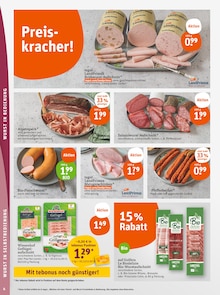 Wurst im tegut Prospekt "tegut… gute Lebensmittel" mit 23 Seiten (Mannheim)