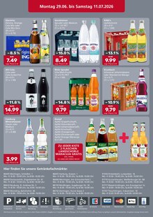Saft im Getränke König Prospekt "DIE GETRÄNKEKÖNNER" mit 4 Seiten (Ingolstadt)