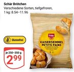 Brötchen im Angebot bei GLOBUS in Rostock Brötchen Angebote von Schär bei GLOBUS Rostock für 2,99 €