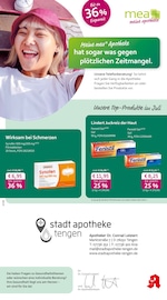 mea - meine apotheke Apotheken Prospekt der aktuellen Woche mit 4 Seiten, gültig von 01.07.2026 bis 31.07.2026, in Tengen und Umgebung Aktueller mea - meine apotheke Apotheken Prospekt in Tengen und Umgebung, "Unsere Juli-Angebote" mit 4 Seiten, 01.07.2026 - 31.07.2026