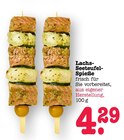 Aktuelles Lachs-Seeteufel-Spieße Angebot bei EDEKA in Offenbach (Main) ab 4,29 €