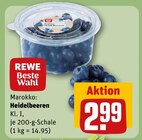 Heidelbeeren Angebote von REWE Beste Wahl bei REWE Bottrop für 2,99 €