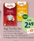 Bio-Tee Angebote von Yogi Tea bei tegut Gotha für 2,49 €