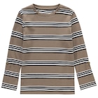 Jungen Langarmshirt mit Streifen für 8,99 € bei Ernstings family im Angebot Jungen Langarmshirt mit Streifen im aktuellen Ernstings family Prospekt