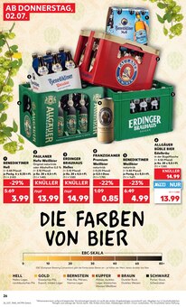 Bier im Kaufland Prospekt "Hier bin ich richtig" mit 75 Seiten (Freiberg)