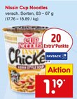 Aktuelle Nudeln Angebote bei Netto Marken-Discount in Reutlingen Aktuelles Cup Noodles Angebot bei Netto Marken-Discount in Reutlingen ab 1,19 €