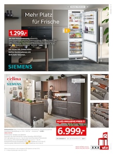 Kühlschrank im XXXLutz Möbelhäuser Prospekt "NR 1 BEI KÜCHEN" mit 24 Seiten (Albstadt)