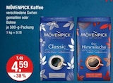 Kaffee Angebote von MÖVENPICK bei V-Markt Kaufbeuren für 4,59 €