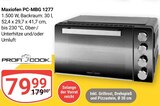 Aktuelles Maxiofen PC-MBG 1277 Angebot bei GLOBUS in Siegen (Universitätsstadt) ab 79,99 €