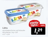 Aktuelle Butter Angebote bei Konsum in Dresden Aktuelles Lätta Angebot bei Konsum in Dresden ab 1,29 €