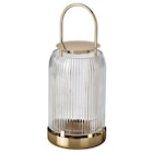Laterne für Teelicht Klarglas/goldfarben im Angebot bei IKEA in Bielefeld Laterne für Teelicht Klarglas/goldfarben Angebote von KUNGSTÄRNA bei IKEA Bielefeld für 9,99 €