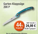 Garten-Klappsäge 200 P im Angebot bei EDEKA in Augsburg Garten-Klappsäge 200 P Angebote von Gardena bei EDEKA Augsburg für 24,99 €