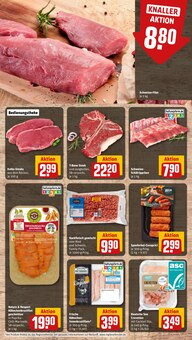 Steak im REWE Prospekt "Dein Markt" mit 32 Seiten (Rostock)