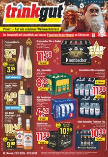 Krombacher im Trinkgut Prospekt "Aktuelle Angebote" mit 18 Seiten (Laatzen)