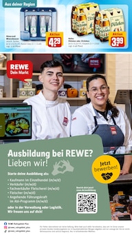 Bier im aktuellen REWE Prospekt (Dorsten) Bier im REWE Prospekt "Dein Markt" mit 32 Seiten (Dorsten)