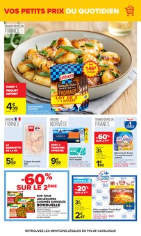 Promotion Gnocchi dans le prospectus Carrefour, valable du 28/07/2026 au 10/08/2026 Promo Gnocchi dans le catalogue Carrefour du moment à la page 12