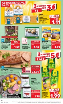 Eier im Kaufland Prospekt "Aktuelle Angebote" mit 68 Seiten (Erfurt)