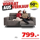 Madeira 3-Sitzer Sofa von Seats and Sofas im aktuellen Seats and Sofas Prospekt für 799,00 €