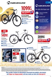 Offre Vélo Électrique dans le catalogue Intersport du moment à la page 13