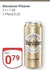 Pilsener Angebote von Warsteiner bei GLOBUS Kaiserslautern für 0,79 €