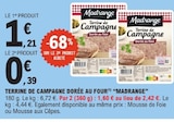 Terrine de campagne dorée au four - MADRANGE dans le catalogue E.Leclerc
