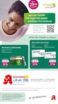 Aktueller mea - meine apotheke Prospekt (Dresden, 4 Seiten zum blättern mea - meine apotheke Prospekt Unsere Februar-Angebote mit 4 Seiten