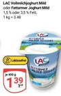 Vollmilchjoghurt Mild im Angebot bei GLOBUS in Neustadt Vollmilchjoghurt Mild Angebote von LAC bei GLOBUS Neustadt für 1,39 €