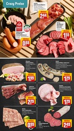 Wurst im REWE Prospekt in Monheim Aktueller REWE Prospekt mit Wurst, "Dein Markt", Seite 12
