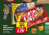 KitKat oder Smarties Mini XXL Pack im Lidl Prospekt KitKat oder Smarties Mini XXL Pack von Nestlé im aktuellen Lidl Prospekt für 2,79 €