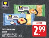 Kuchen Angebote von EDEKA Herzstücke bei EDEKA Zwickau für 2,99 €