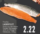 Aktuelle Lachs Angebote bei EDEKA in Bochum Aktuelles Frisches Lachsfilet Angebot bei EDEKA in Bochum ab 2,22 €