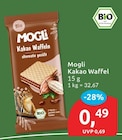Kakao Waffeln von Mogli für 0,49 € bei budni im Angebot Kakao Waffeln von Mogli im aktuellen budni Prospekt