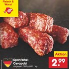 Aktuelle Hackfleisch Angebote bei Netto Marken-Discount in Mannheim Aktuelles Spanferkel-Cevapcici Angebot bei Netto Marken-Discount in Mannheim ab 2,99 €