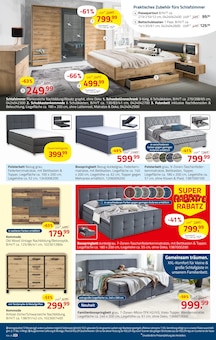 Bett im ROLLER Prospekt "ROLLER HOT SALE" mit 22 Seiten (Mannheim)