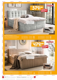 Bett im aktuellen XXXLutz Möbelhäuser Prospekt (Koblenz) Bett im XXXLutz Möbelhäuser Prospekt "SCHLAFEN PREISHITS!" mit 8 Seiten (Koblenz)
