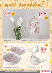 Vogelkäfig im Möbelzentrum Pforzheim Prospekt "Ostern & Porzellan" mit 48 Seiten (Pforzheim)