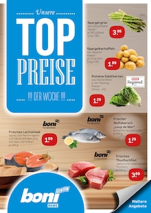 Thunfisch im boni Center Prospekt "Unsere Angebote der Woche!" mit 8 Seiten (Bochum)